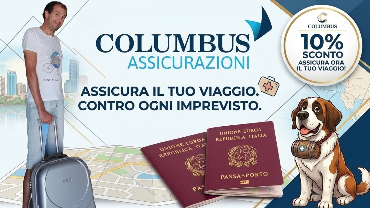 Columbus Assicurazioni: sconto del 10% sulle tariffe