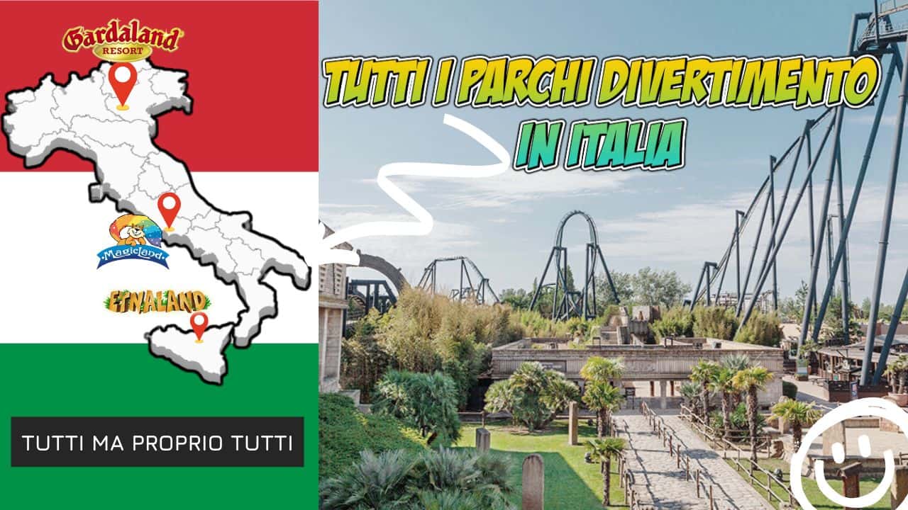 Quanti sono tutti i parchi divertimento in Italia?